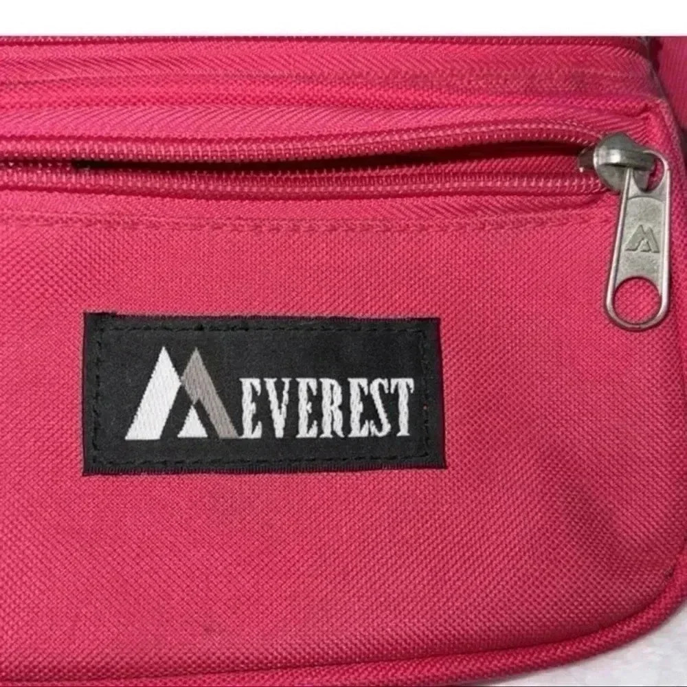 Vintage Hot Pink Everest Signature 90’d Fanny Pack Belt Bag Barbiecore Concert - Picture 2 of 10